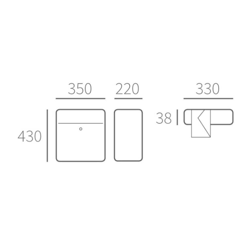 Stoer! Brievenbus cortenstaal