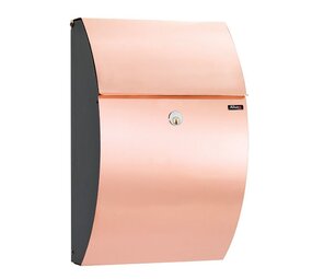 Allux 7000 zwart / koper brievenbus Allux 7000 zwart / koper brievenbus