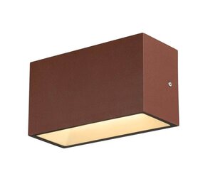 SLV Sitra M roestkleur up/down wandlamp