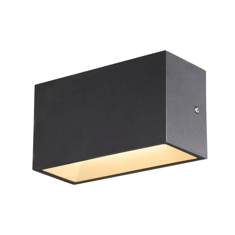 SLV Sitra M antraciet up-down wandlamp