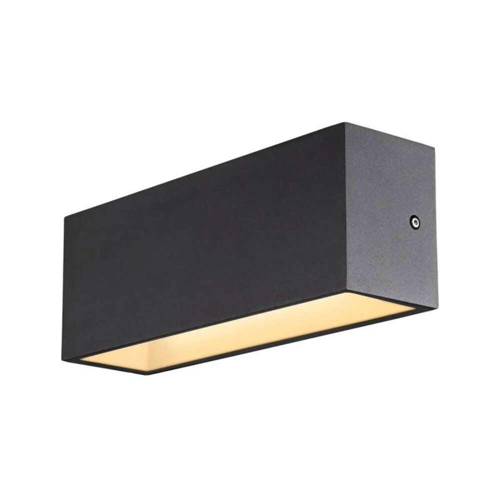 SLV Sitra L antraciet up/down wandlamp SLV Sitra L antraciet up/down wandlamp