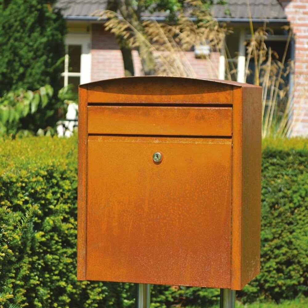 Stoer! Brievenbus cortenstaal