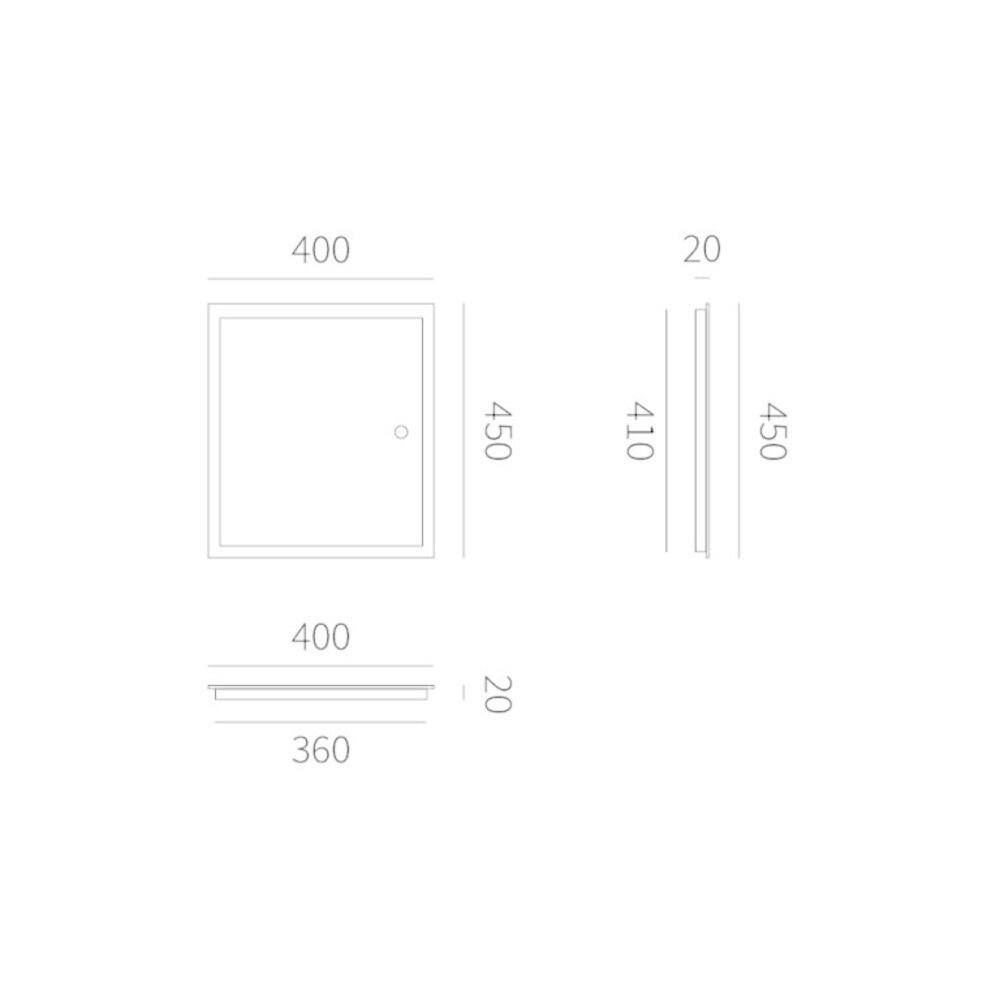 Stoer! Deurdeel met frame vlak ANTRACIET Stoer! Deurdeel met frame vlak ANTRACIET