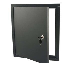 Stoer! Deurdeel met frame vlak ANTRACIET Stoer! Deurdeel met frame vlak ANTRACIET