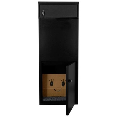 Logixbox Frontbox  DeLuxe Uni achteruitname + postvak Logixbox Frontbox  DeLuxe Uni achteruitname + postvak