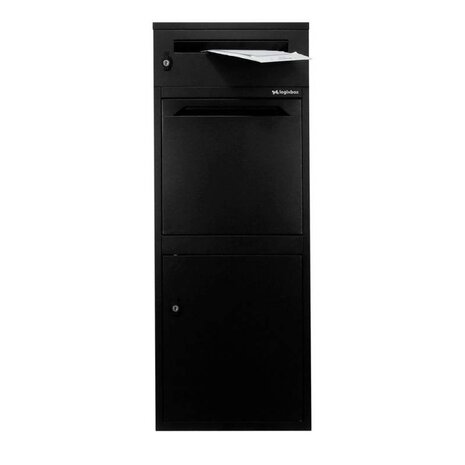 Logixbox Frontbox  DeLuxe Uni pakketbrievenbus + postvak Logixbox Frontbox  DeLuxe Uni pakketbrievenbus + postvak