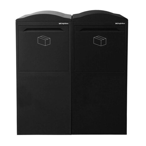 Logixbox Frontbox Achteruitname pakketbrievenbus Logixbox Frontbox Achteruitname pakketbrievenbus