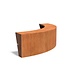 Keerwand + zitrand cortenstaal 200 x 60 cm buitenbocht Keerwand + zitrand cortenstaal 200 x 60 cm buitenbocht