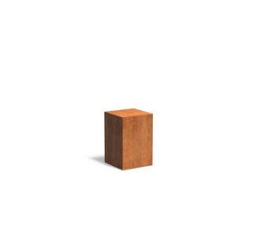 Sokkel cortenstaal 40x40x60 cm Sokkel cortenstaal 40x40x60 cm
