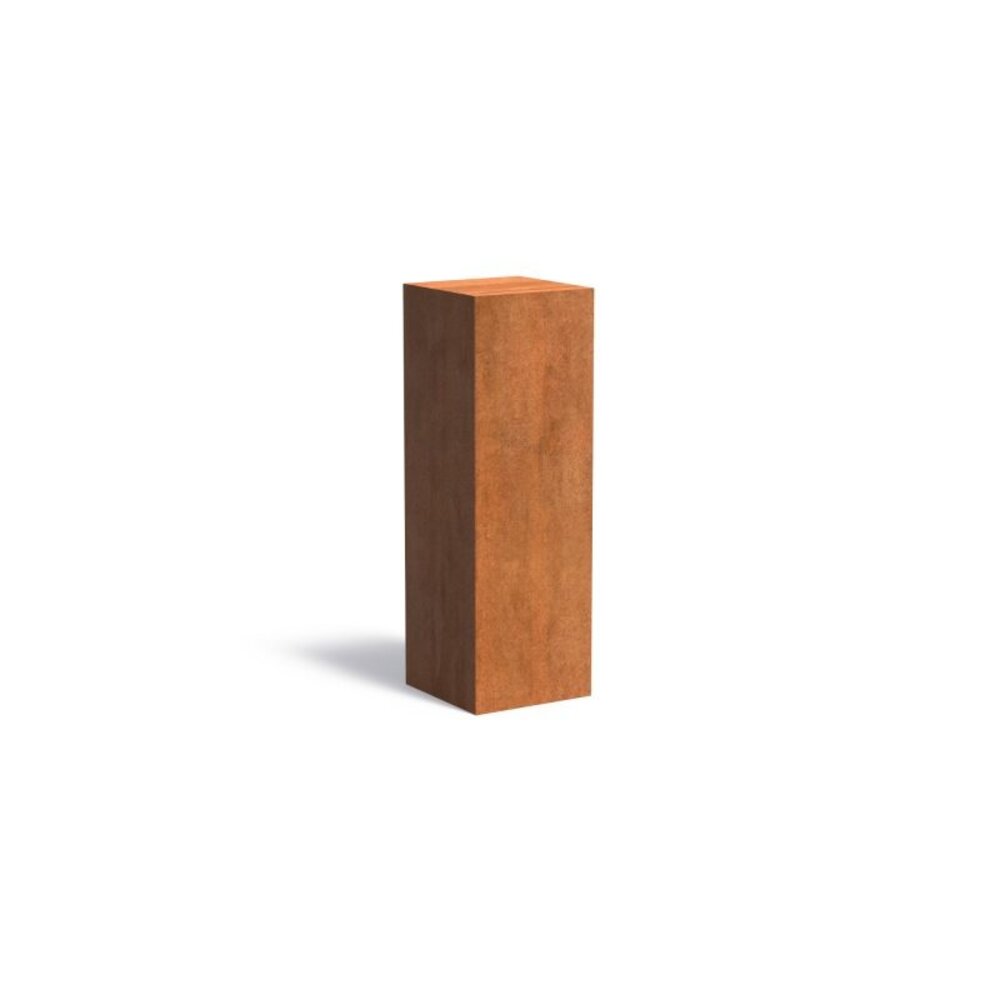 Sokkel cortenstaal 40x40x120 cm Sokkel cortenstaal 40x40x120 cm