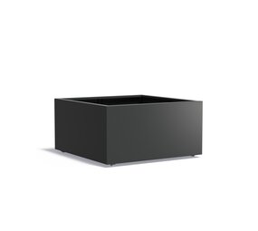 FLORIDA aluminium 120x120x60 cm plantenbak met wielen