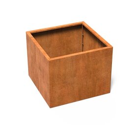 Carrez Connect cortenstaal 100 x 100 x h.  80 cm plantenbak