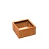 Carrez Connect cortenstaal 80 x 80 x h. 40 cm plantenbak Carrez Connect cortenstaal 80 x 80 x h. 40 cm plantenbak
