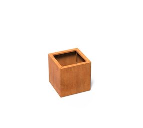 Carrez Connect cortenstaal 50 x 50 x h. 50 cm plantenbak Carrez Connect cortenstaal 50 x 50 x h. 50 cm plantenbak