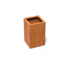 Carrez Connect cortenstaal 50 x 50 x h. 80 cm plantenbak Carrez Connect cortenstaal 50 x 50 x h. 80 cm plantenbak