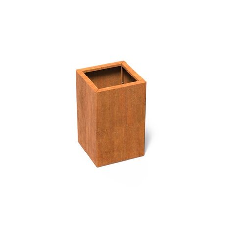 Carrez Connect cortenstaal 50 x 50 x h. 80 cm plantenbak Carrez Connect cortenstaal 50 x 50 x h. 80 cm plantenbak