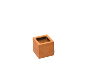 Carrez Connect cortenstaal 40 x 40 x h. 40 cm plantenbak Carrez Connect cortenstaal 40 x 40 x h. 40 cm plantenbak