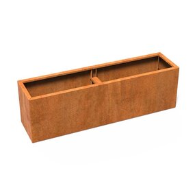 Carrez Connect cortenstaal 200 x 50 x h. 60 cm plantenbak Carrez Connect cortenstaal 200 x 50 x h. 60 cm plantenbak