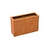 Carrez Connect cortenstaal 120 x 40 x h. 80 cm plantenbak Carrez Connect cortenstaal 120 x 40 x h. 80 cm plantenbak