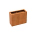 Carrez Connect cortenstaal 100 x 40 x h. 80 cm plantenbak Carrez Connect cortenstaal 100 x 40 x h. 80 cm plantenbak