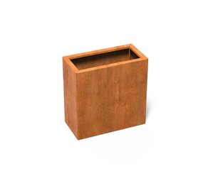 Carrez Connect cortenstaal 80 x 40 x h. 80 cm plantenbak Carrez Connect cortenstaal 80 x 40 x h. 80 cm plantenbak