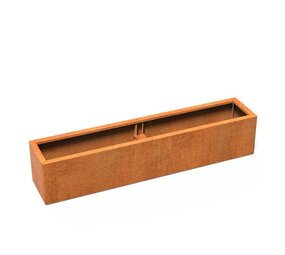 Carrez Connect cortenstaal 200 x 40 x h. 40 cm plantenbak Carrez Connect cortenstaal 200 x 40 x h. 40 cm plantenbak