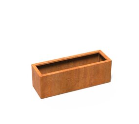 Carrez Connect cortenstaal 100 x 40 x h. 40 cm plantenbak Carrez Connect cortenstaal 100 x 40 x h. 40 cm plantenbak