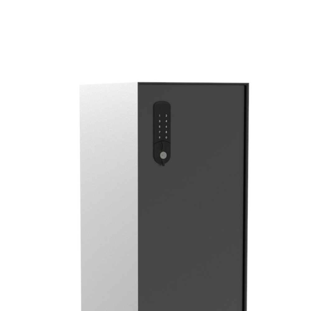 Esafe Nexus Grijs Alu RAL9007 pakketbrievenbus Esafe Nexus Grijs Alu RAL9007 pakketbrievenbus