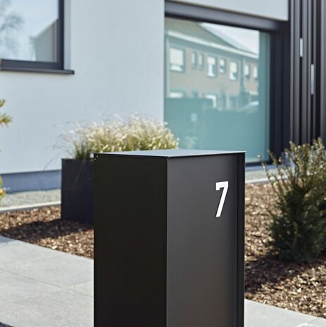 Esafe Dropbox SMALL Zwart RAL9005 pakketbrievenbus