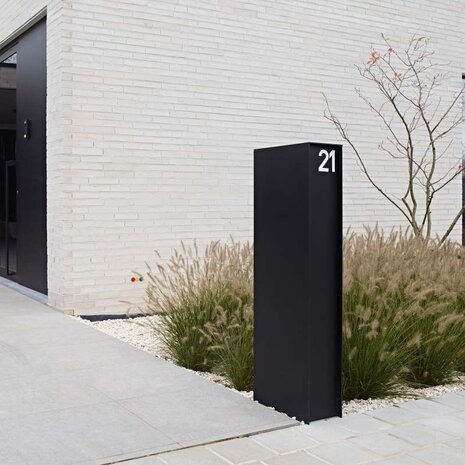 Esafe Fenix Top M Zwart RAL9005 pakketbrievenbus