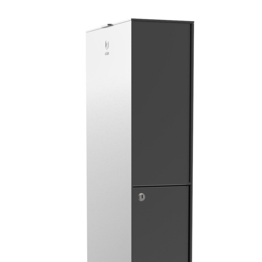 Esafe Fenix Top M Grijs Alu RAL9007 pakketbrievenbus Esafe Fenix Top M Grijs Alu RAL9007 pakketbrievenbus