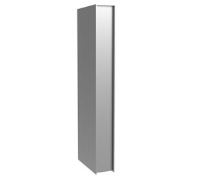 Esafe Fenix Top S Blank alu RAL9006 pakketbrievenbus Esafe Fenix Top S Blank alu RAL9006 pakketbrievenbus