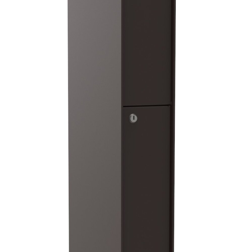 Esafe Fenix Top S Grijsbruin RAL8019 pakketbrievenbus