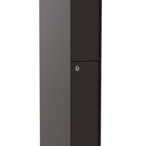 Esafe Fenix Top S Grijsbruin RAL8019 pakketbrievenbus