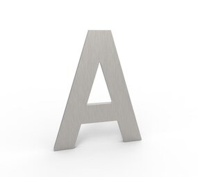 Esafe Huisnummer 100 mm. LETTER A RVS- Inox look Esafe Huisnummer 100 mm. LETTER A RVS- Inox look