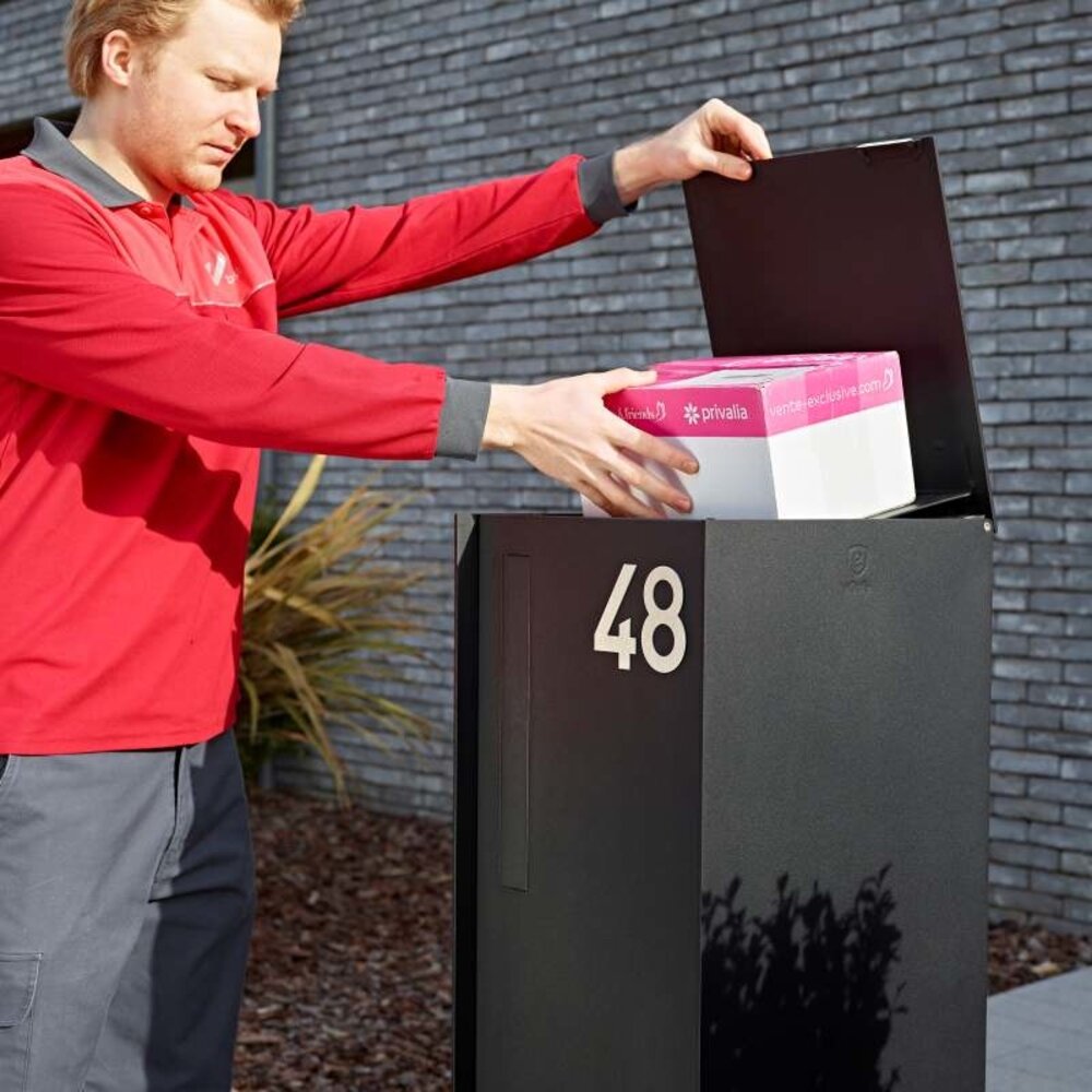 Esafe Fenix Top L Wit RAL9016 pakketbrievenbus Esafe Fenix Top L Wit RAL9016 pakketbrievenbus