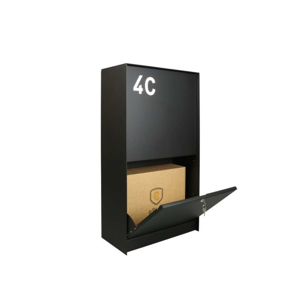 Esafe Dropbox Medium Wit RAL9016 pakketbrievenbus Esafe Dropbox Medium Wit RAL9016 pakketbrievenbus