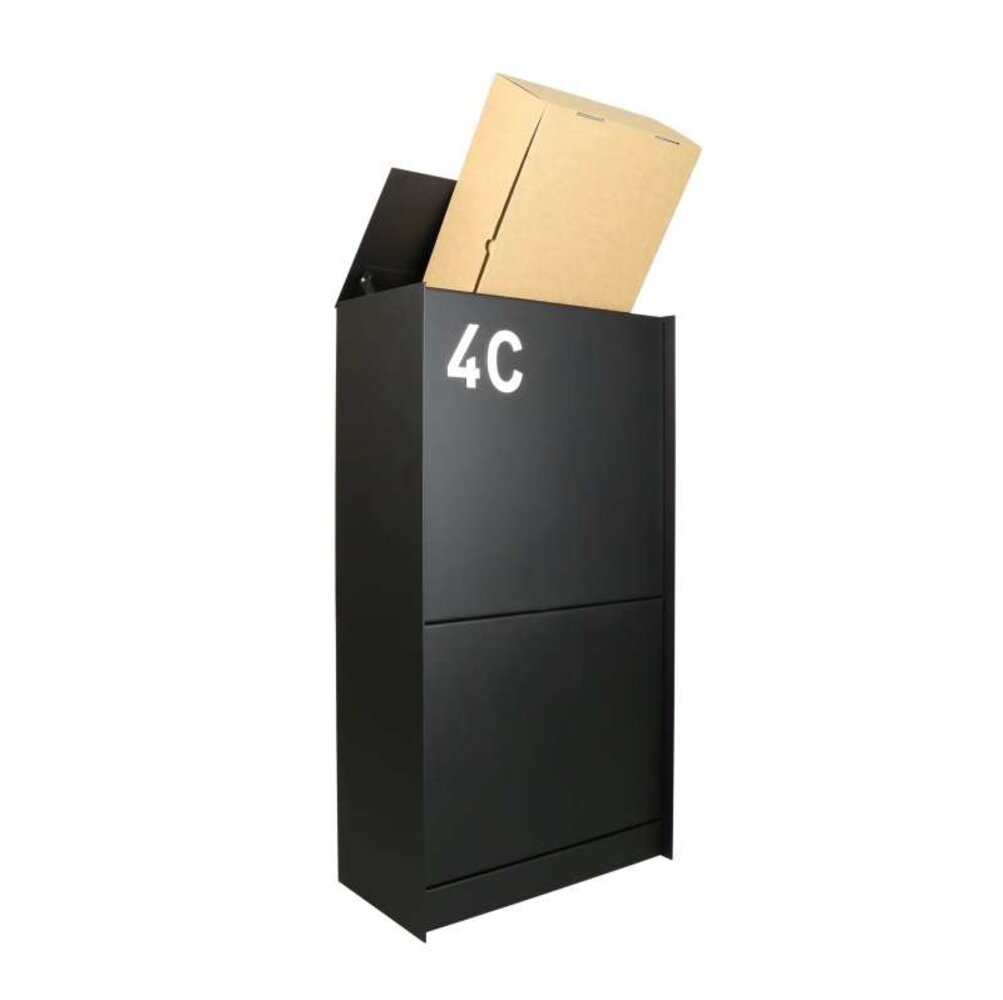 Esafe Dropbox Medium Antraciet RAL7016 pakketbrievenbus