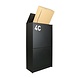 Esafe Dropbox Medium Antraciet RAL7016 pakketbrievenbus Esafe Dropbox Medium Antraciet RAL7016 pakketbrievenbus