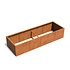 Andes cortenstaal 300x100x60 cm  zonder bodem Andes cortenstaal 300x100x60 cm  zonder bodem