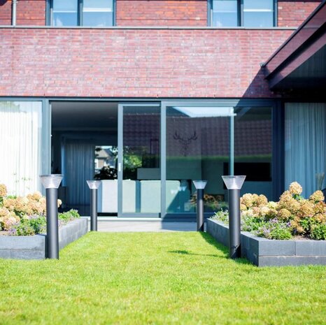 Iplux ROME 80 cm Solar staande tuinlamp