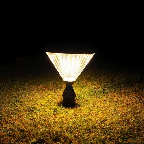 Iplux PARIS 30 cm Solar staande tuinlamp