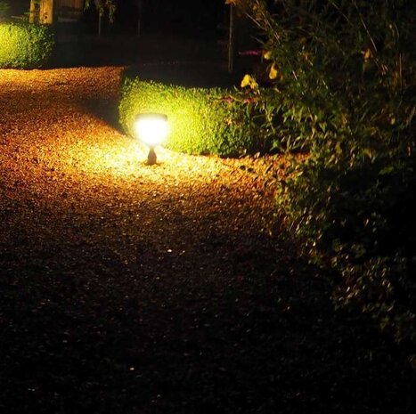 Iplux PARIS 50 cm Solar staande tuinlamp