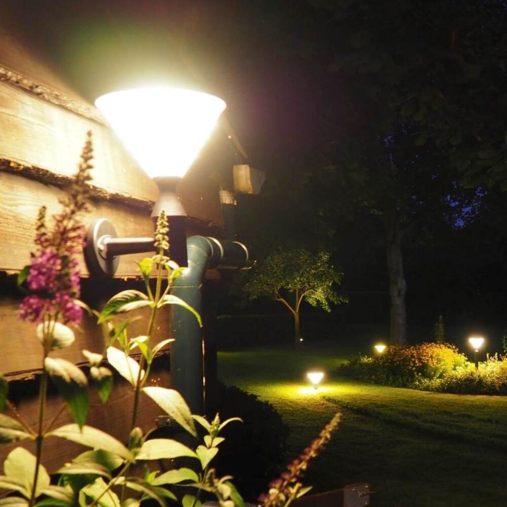 Iplux PARIS 37 cm Solar wandlamp Iplux PARIS 37 cm Solar wandlamp