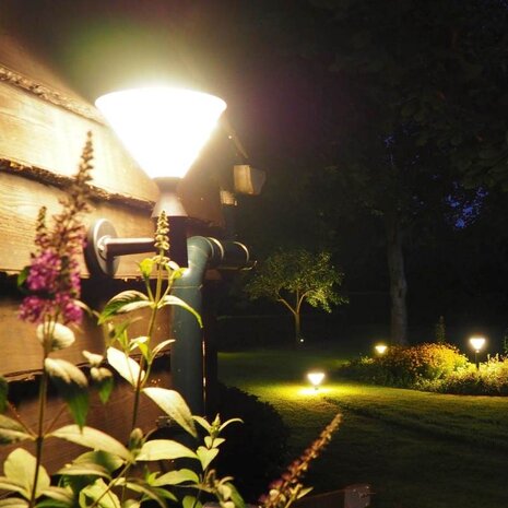 Iplux PARIS 37 cm Solar wandlamp Iplux PARIS 37 cm Solar wandlamp