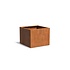 Andes cortenstaal 100x100x80 cm plantenbak Andes cortenstaal 100x100x80 cm plantenbak