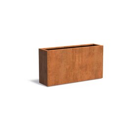 Andes cortenstaal 150x40x80 cm plantenbak Andes cortenstaal 150x40x80 cm plantenbak
