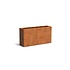 Andes cortenstaal 150x40x80 cm plantenbak Andes cortenstaal 150x40x80 cm plantenbak