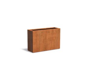 Andes cortenstaal 120x40x80 cm plantenbak Andes cortenstaal 120x40x80 cm plantenbak
