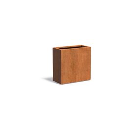 Andes cortenstaal 80x40x80 cm plantenbak Andes cortenstaal 80x40x80 cm plantenbak